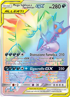 Mega Sableye e Tyranitar GX, Sintonia Mentale Nº 245 Normal