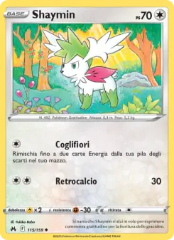 Shaymin, Zenit Regale Nº 115 Normal