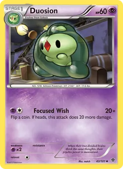 Duosion, Plasma Blast Nº 43 Normal