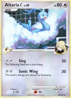 Altaria C, Supreme Victors Nº 49 Holo