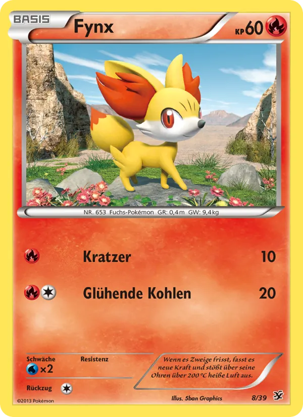 Fynx, Willkommen in Kalos No. 8