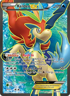 Keldeo-EX, Boundaries Crossed No. 142 Normal