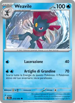 Weavile, Segreto Fiabesco Nº 014 Normal