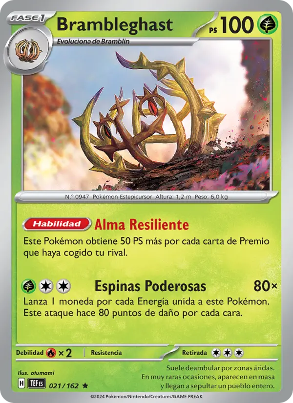 Brambleghast, Fuerzas Temporales Nº 021