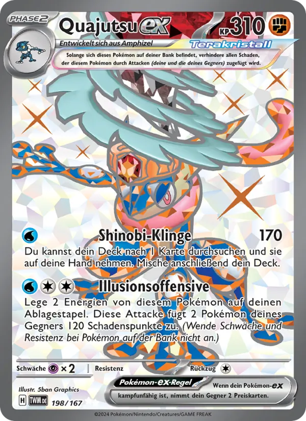 Quajutsu-ex, Maskerade im Zwielicht Nº 198
