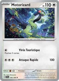 Motorizard, Écarlate et Violet No. 164 Reverse