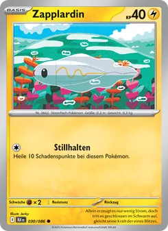 Zapplardin, Schwarze Blitze No. 030 Normal