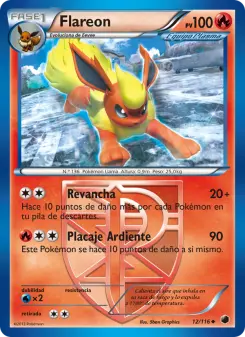 Flareon, Glaciación Plasma No. 12 Normal