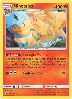 Ninetales, Gioco di Squadra No. 16 Normal