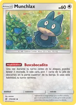 Munchlax, Mentes Unidas No. 173 Normal
