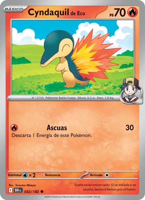 Cyndaquil de Eco, Rivales Predestinados No. 032
