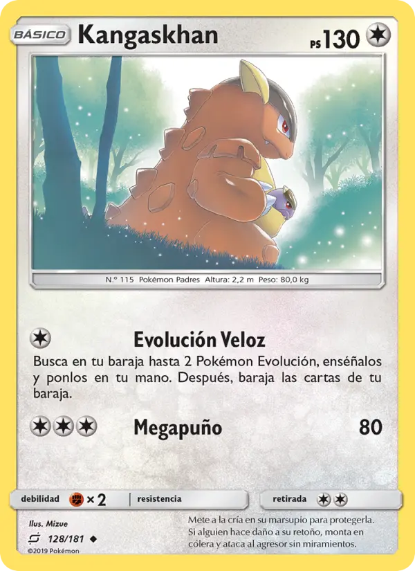 Kangaskhan, Union de Aliados Nº 128