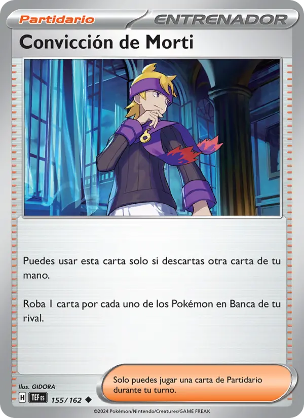 Convicción de Morti, Fuerzas Temporales No. 155