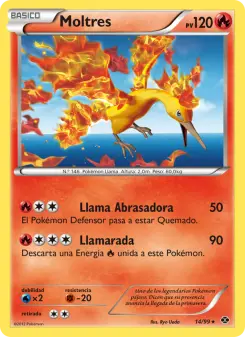 Moltres, Próximos Destinos No. 14 Normal