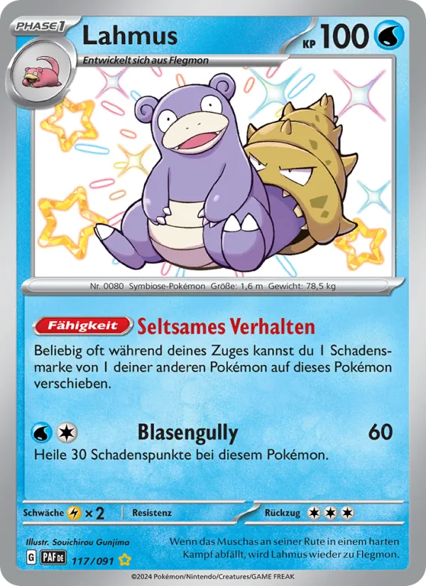 Lahmus, Paldeas Schicksale Nº 117
