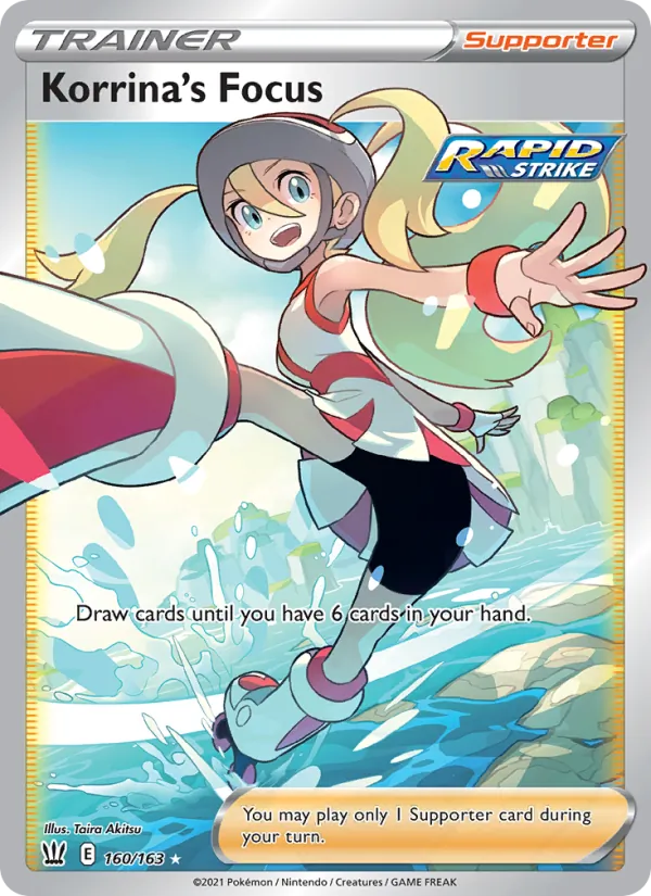 Korrina's Focus, Battle Styles Nº 160
