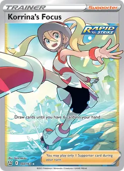Korrina's Focus, Battle Styles Nº 160 Holo
