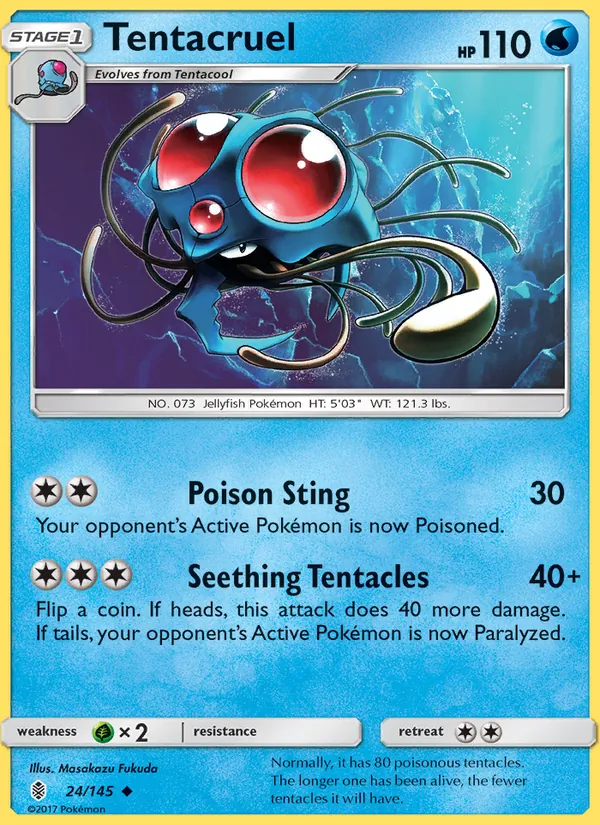 Tentacruel, Guardians Rising Nº 24