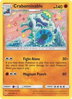 Crabominable, Unbroken Bonds No. 105 Normal