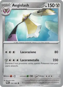 Aegislash, Equilibrio Perfetto Nº 058 Normal