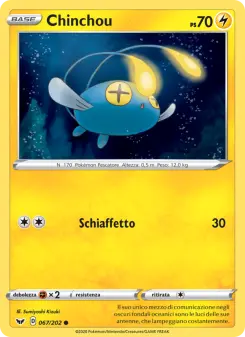 Chinchou, Spada e Scudo No. 67 Normal