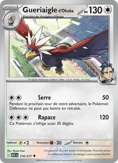 Gueriaigle d'Okuba, Héros Transcendants No. 174 Normal
