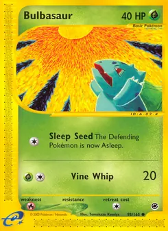 Bulbasaur, Expedition Base Set Nº 95 Normal