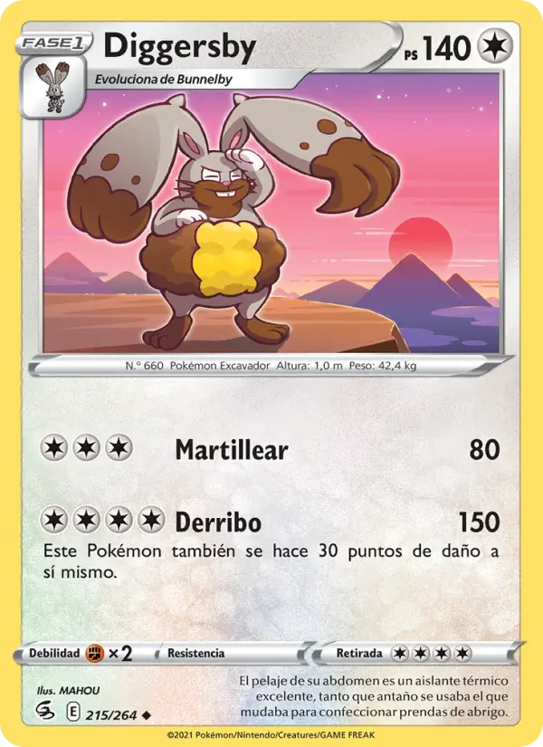 Diggersby, Golpe Fusión No. 215