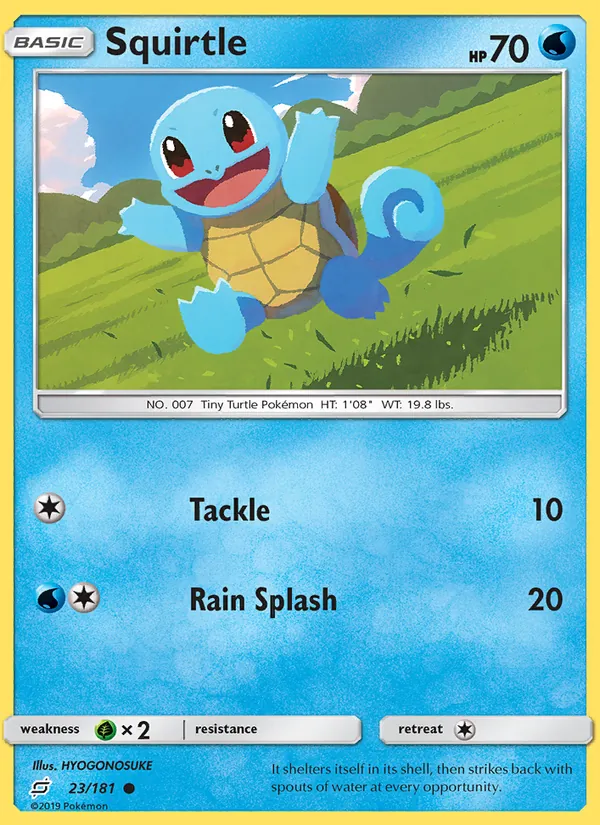 Squirtle, Team Up Nº 23