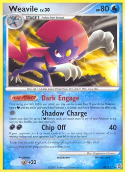Weavile, Secret Wonders Nº 40 Normal