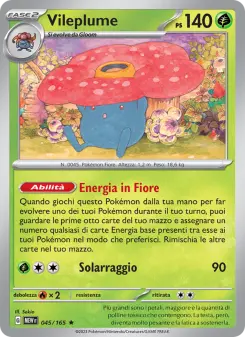 Vileplume, 151 No. 045 Holo