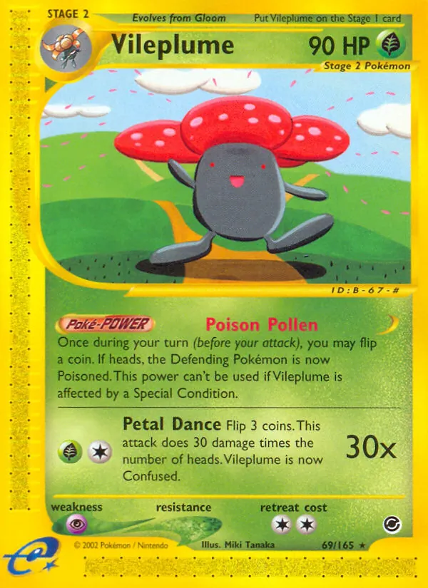 Vileplume, Expedition Base Set No. 69