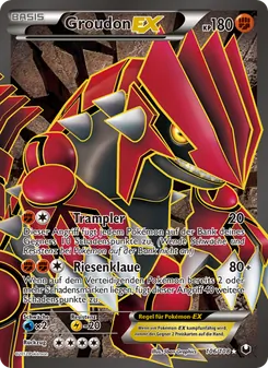Groudon-EX, Erfoscher der Finsternis No. 106 Normal