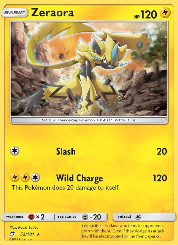 Zeraora, Team Up No. 52
