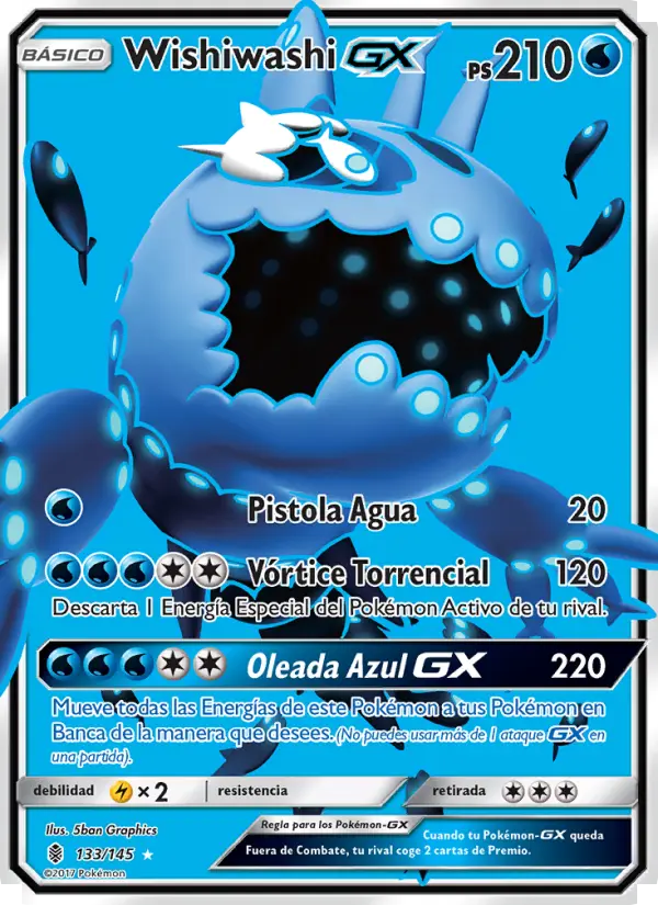 Wishiwashi GX, Albor de Guadianes No. 133
