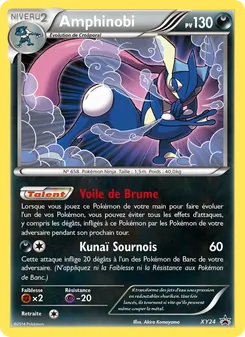 Amphinobi, Promo XY Nº XY24 Normal