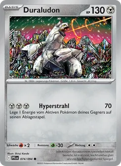 Duraludon, Fatale Flammen Nº 074 Normal