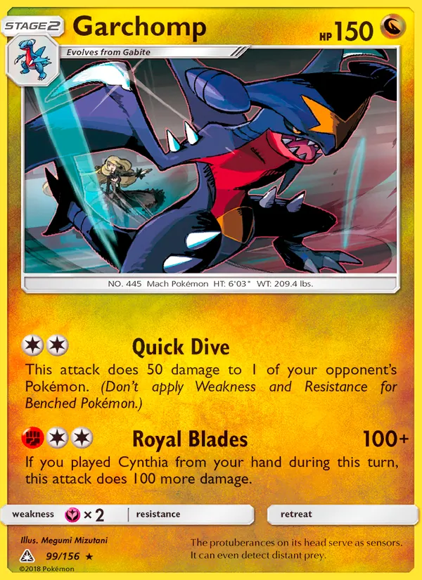 Garchomp, Ultra Prism No. 99