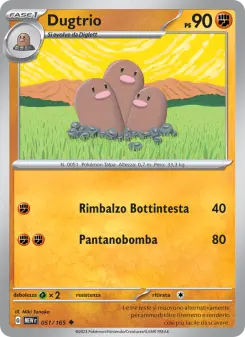 Dugtrio, 151 Nº 051 Normal