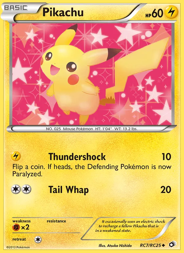 Pikachu, Legendary Treasures No. RC7