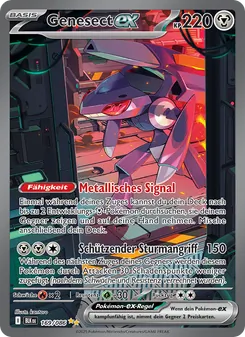 Genesect-ex, Schwarze Blitze No. 169 Holo