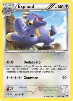 Exploud, Forze Spettrali Nº 85 Normal