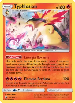 Typhlosion, Tuoni Perduti No. 42 Normal