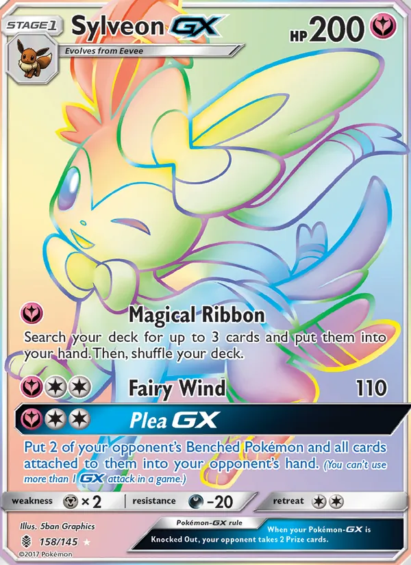 Sylveon GX, Guardians Rising No. 158