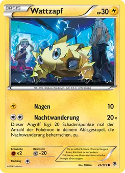 Wattzapf, Phantomkräfte Nº 26 Normal