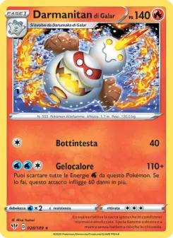 Darmanitan di Galar, Fiamme Oscure No. 28 Normal