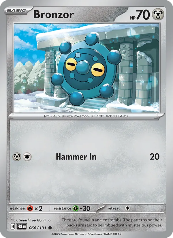 Bronzor, Prismatic Evolutions No. 066