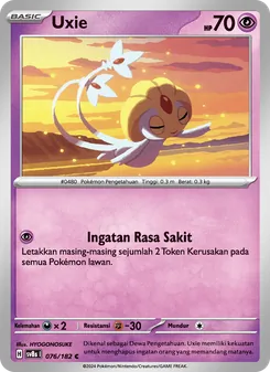 Uxie, Kilat Rasi No. 076 Normal