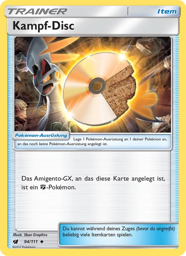 Kampf-Disc, Aufziehen der Sturmröte Nº 94