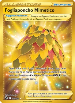 Fogliaponcho Mimetico, Tempesta Argentata No. 214 Holo